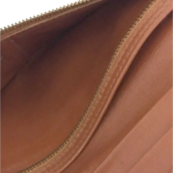 AUTH MCM Long Bifold Wallet Brown - Picture 7 of 9